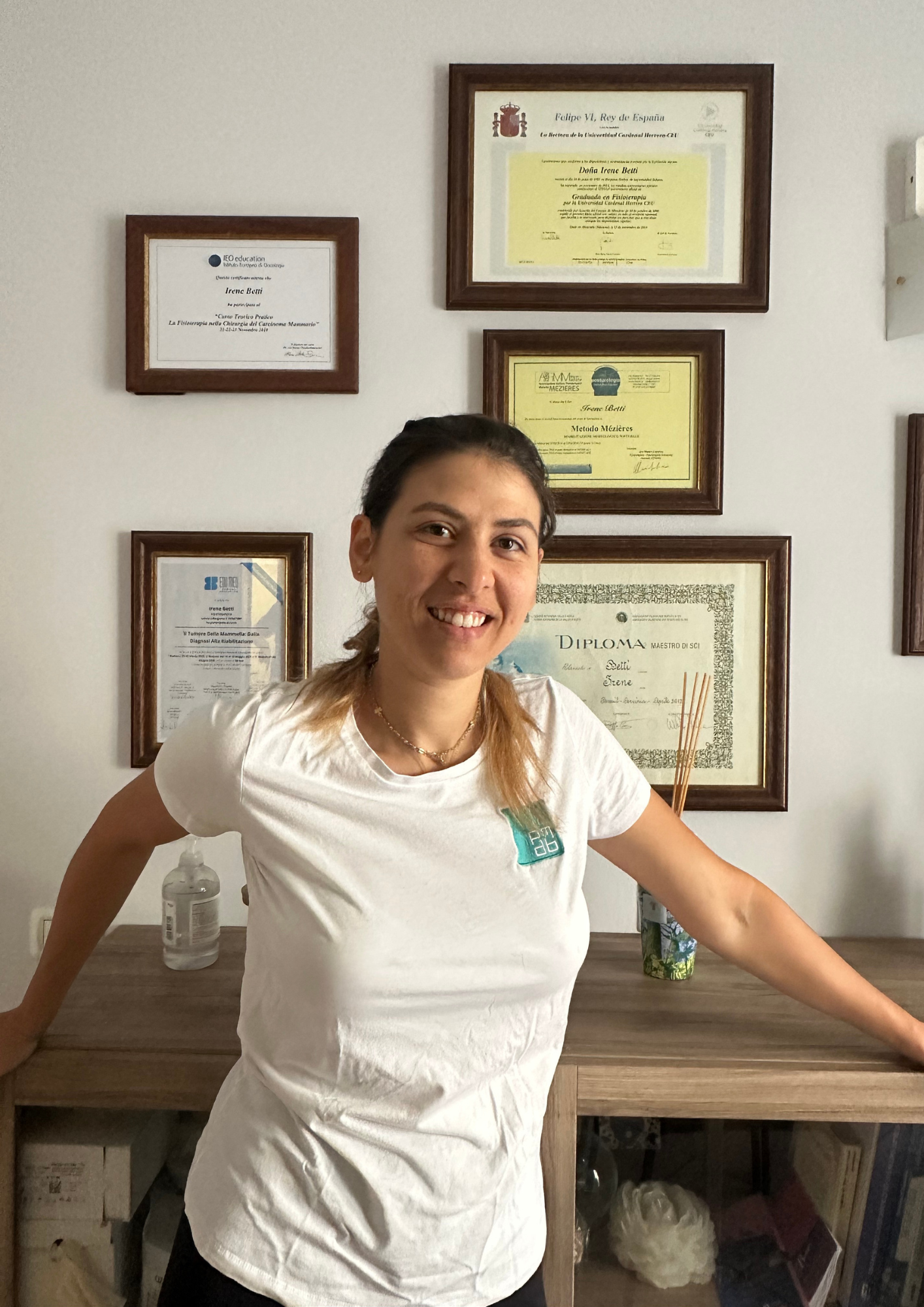 Irene Betti, fisioterapista e osteopata a Bergamo