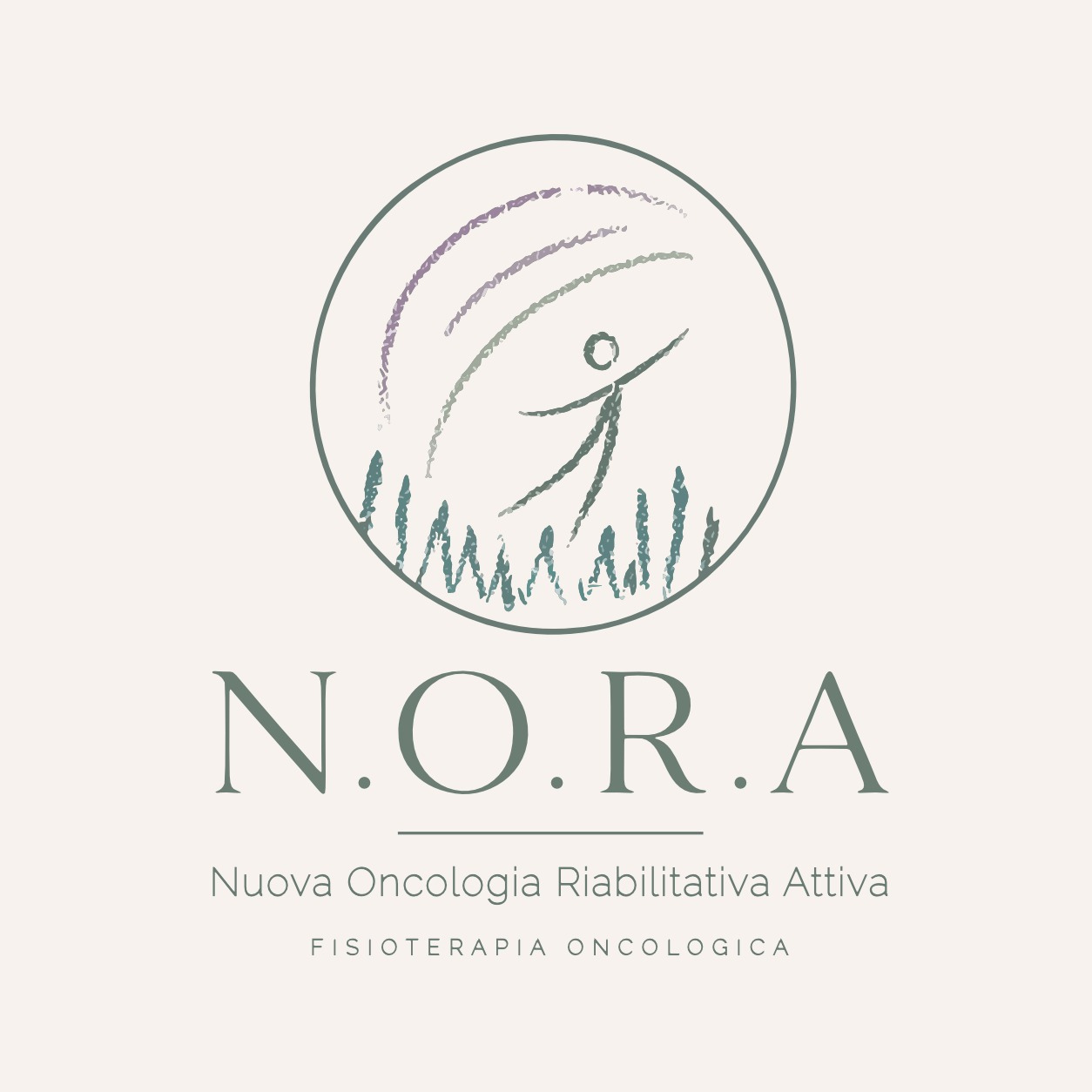 Logo del progetto N.O.R.A. — Nuova Oncologia Riabilitativa Attiva